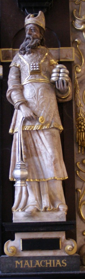 예언자 성 말라키_photo by Andrzej Otrebski_in the Archcathedral Basilica of the Holy Trinity in Oliwa_Poland.jpg